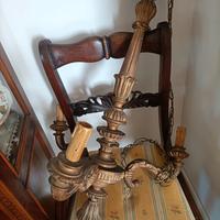 Lampadario da soffitto anni '30 originale