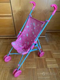 set composto da passeggino seggiolone carrello