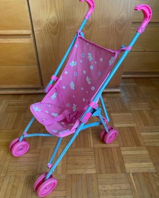 set composto da passeggino seggiolone carrello