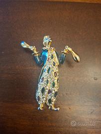 Spilla vintage Pierrot