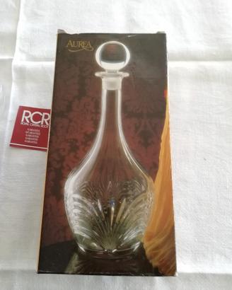 Bottiglia in cristallo della RCR