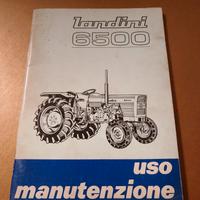 uso e manutenzione Landini 6500