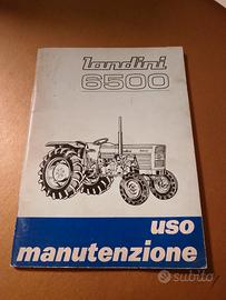 uso e manutenzione Landini 6500