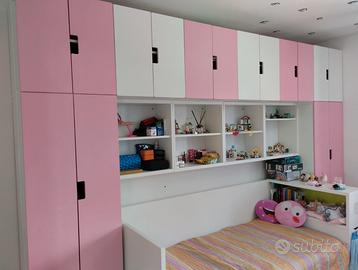 Cameretta IKEA bambina componibile