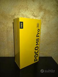 POCO M8 Pro 5G Silver 8GB RAM 256GB Sigillato