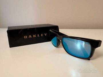 Oakley Holbrook matte black camo polarizzati