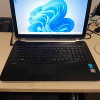 notebook HP i5 touchscreen 