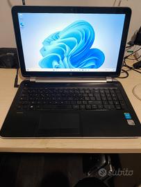 notebook HP i5 touchscreen 