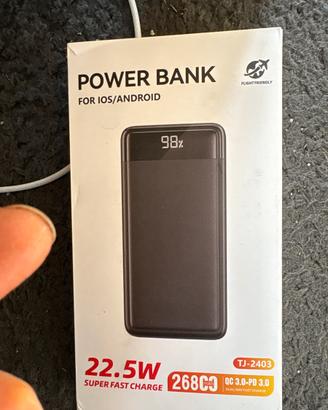 Power bank per ios/android