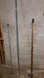 Antenna tv con supporti