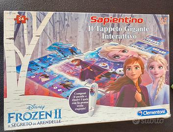 Tappetto gigante interattivo Frozen + giochi