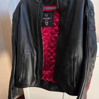 Giubbotto pelle moto uomo Triumph