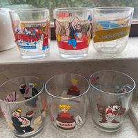 Bicchieri vintage Nutella