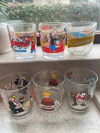 Bicchieri vintage Nutella