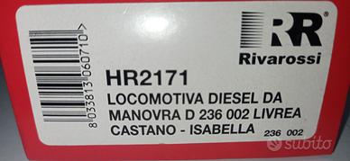 Hornby Rivarossi locomotiva FS D236 DCC elaborata
