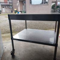 Carrello acciaio