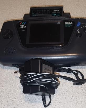 console sega game Gear +TV tuner e gioco 