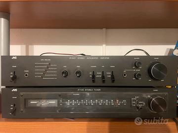 Amplificatore + sintetizzatore radio audio JVC
