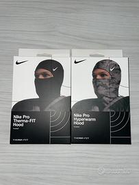 nike pro therma fit hood ski mask 2 colori