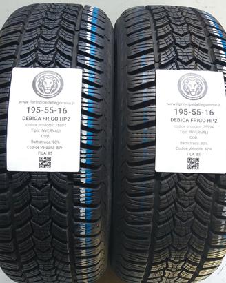 2 GOMME 195 55 16 DEBICA A75994