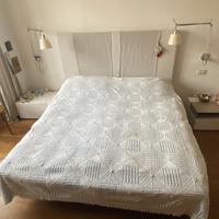 copriletto matrimoniale fatto a mano