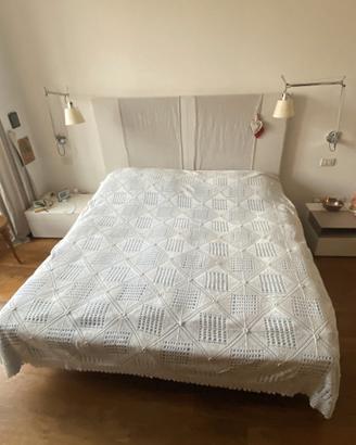 copriletto matrimoniale fatto a mano