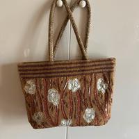 Borsa in perline e paillettes