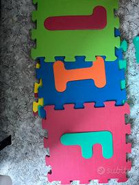 Tappeto puzzle bambini