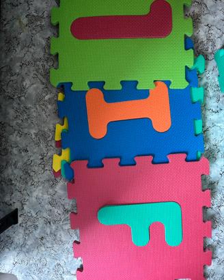 Tappeto puzzle bambini