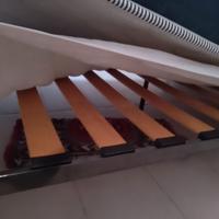 Rete con doghe e materasso