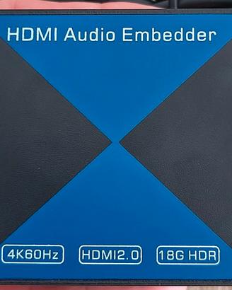 Embedder audio HDMI professionale