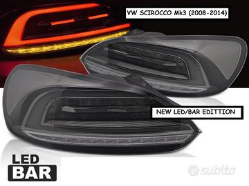 Coppia fanali posteriori per VW Scirocco smoke