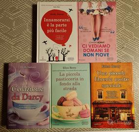 5 libri copertina rigida, collana Romanzo