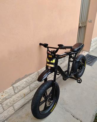 bicicletta elettrica e-bike fatbike engwe M20 48v