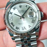 Rolex DJ 36 silver diamanti 126234 jubilee 2022 
