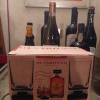 Bicchieri Di Saronno vintage con scatola