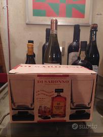 Bicchieri Di Saronno vintage con scatola