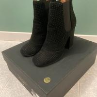 Stivaletti neri con strass Laurence Dacade