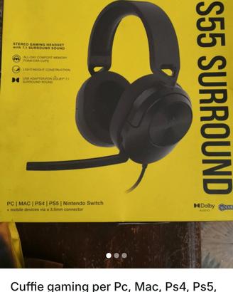 Cuffie Gaming CORSAIR