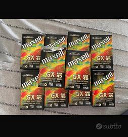 Set di 10 VHS Maxwell GXB 45
