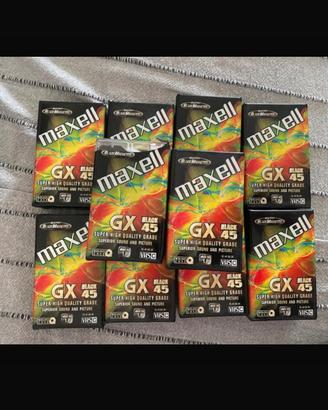 Set di 10 VHS Maxwell GXB 45