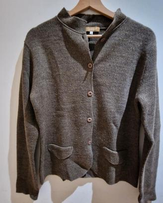 Cardigan donna Conbipel taglia 44 colore marrone