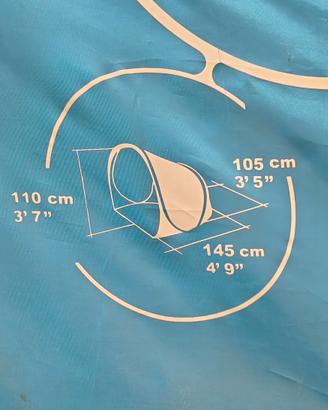 Tenda da spiaggia parasole