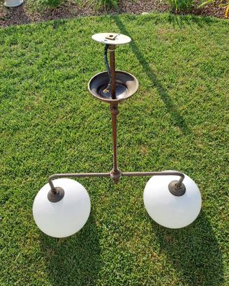 LAMPADA RAME Stile Bassano (a sospensione)