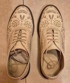Dr Martens bianche
