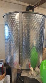 tino/ botte grande acciaio inox da 700l