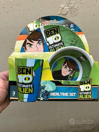 Set Set Piatto ciotola  bicchiere Ben Ten 10