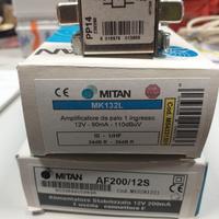 AMPLIFICATORE/ALIMENTATORE/PARTITORE X TV