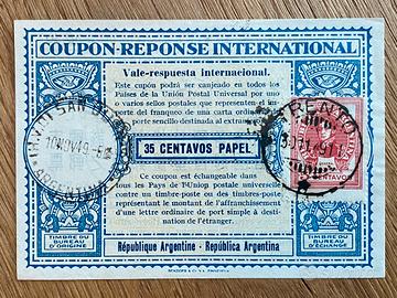 Coupon reponse international argentina