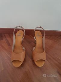 Sandali Fabi, colore zucca, mis 39